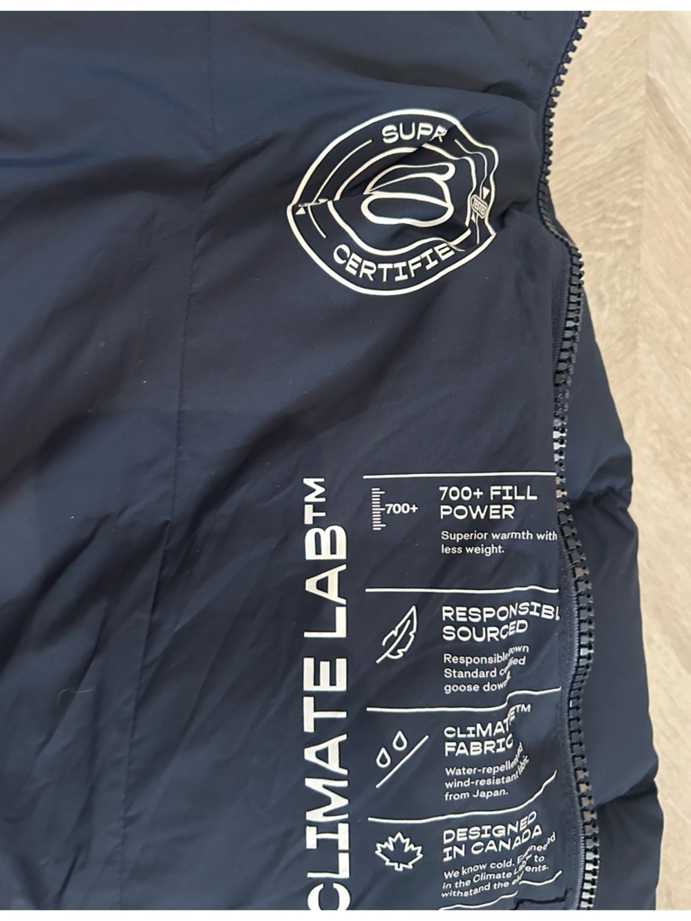 Aritzia Super Puff Black XL CliMATTE OG Length Down Jacket - Picture 4 of 8